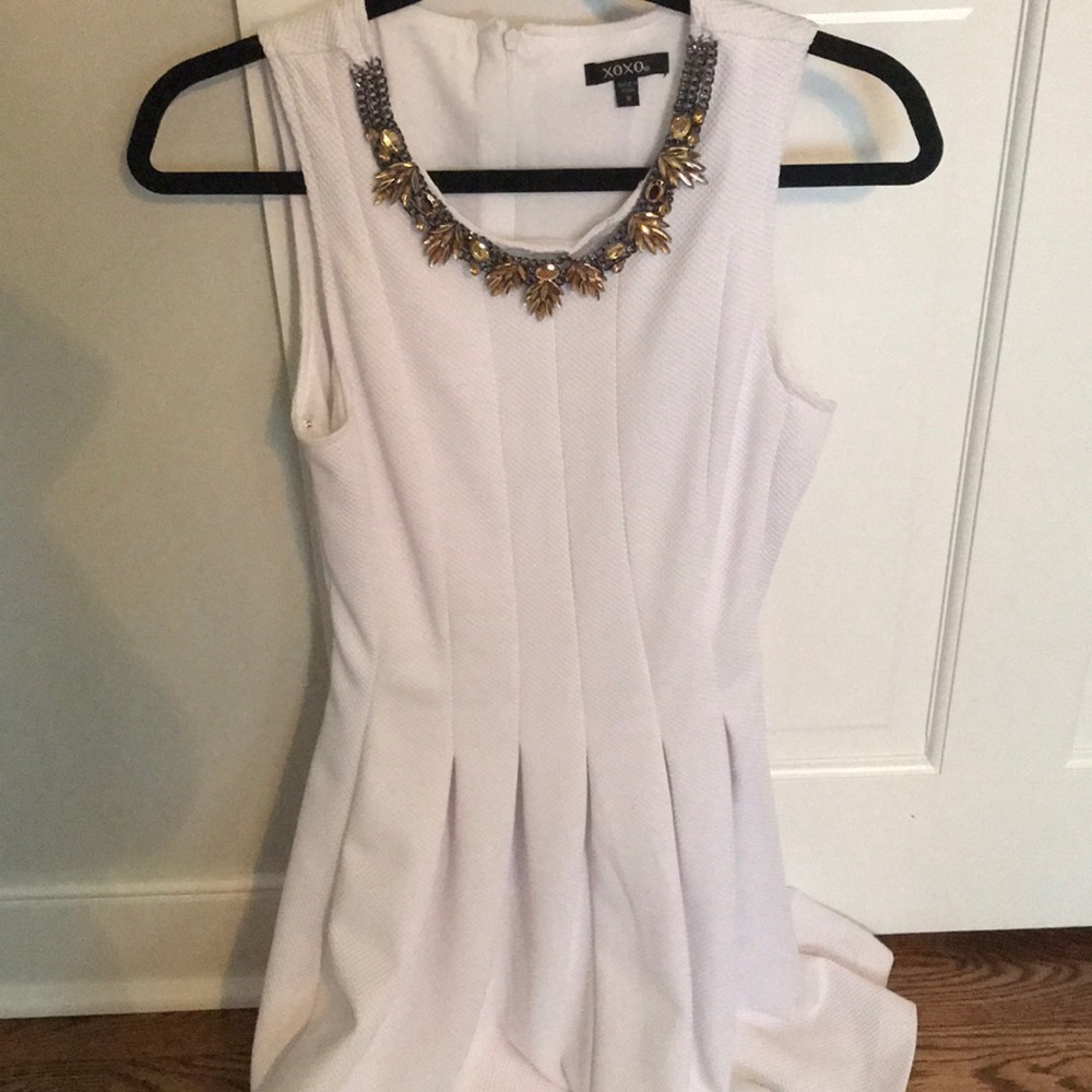 White Dress with Jewels